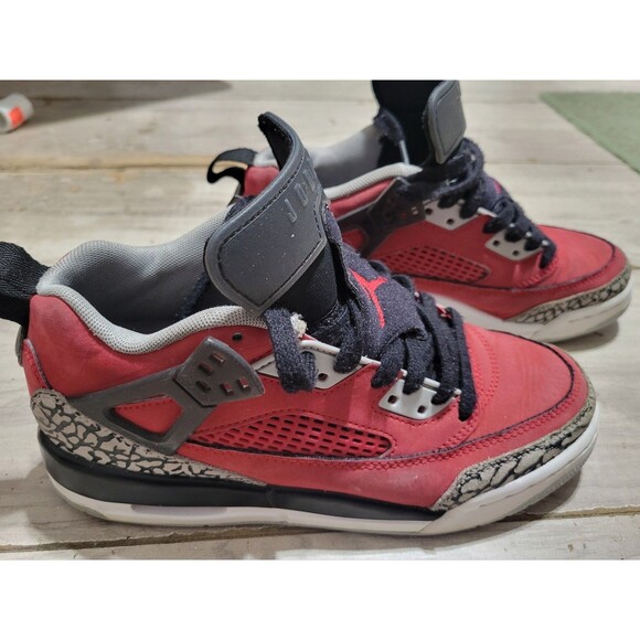 Nike Air Jordan Spizike "Toro Bravo" sneakers in Gym Red and Black Size 5Y - Picture 5 of 7